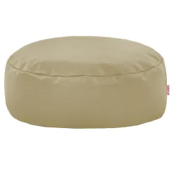 Kerek lábtartó puff - Műbőr