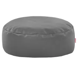 Kerek lábtartó puff - Műbőr