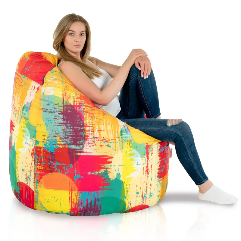 Babzsákfotel Babzsák XXL felnőtteknek Gigant - Outdoor Pro Kültéri Vízálló – nézet 29