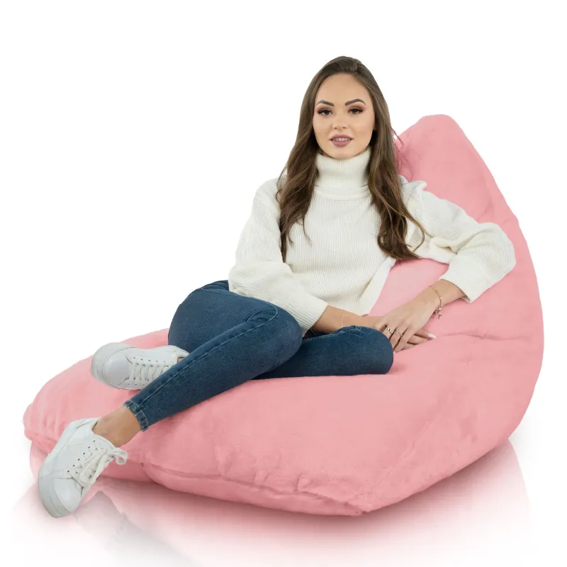 Padló Babzsákfotel Babzsák XL Bermuda - Yeti Műszőrme – nézet 8