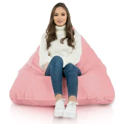 Padló Babzsákfotel Babzsák XL Bermuda - Yeti Műszőrme – nézet 9