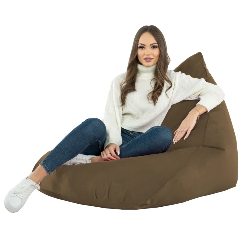 Padló Babzsákfotel Babzsák XL Bermuda - Puha Bársony – nézet 35