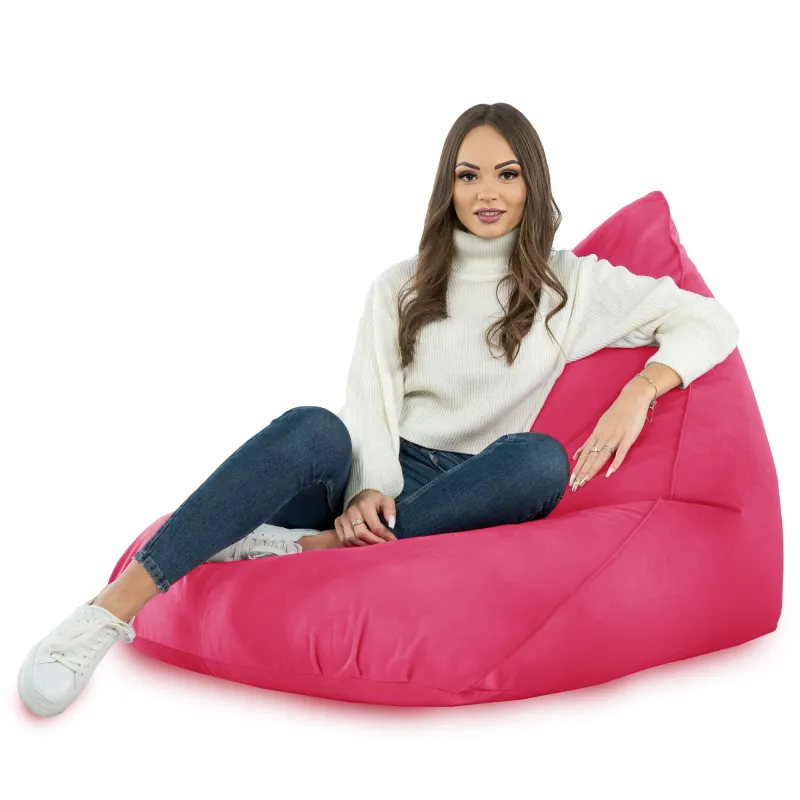 Padló Babzsákfotel Babzsák XL Bermuda - Puha Bársony – nézet 23