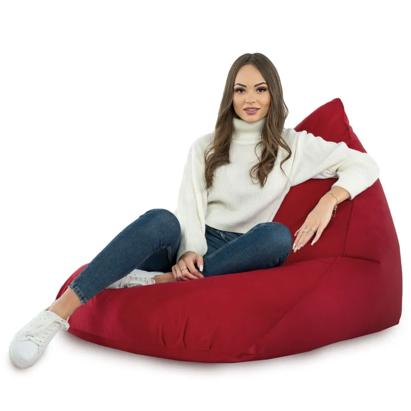 Padló Babzsákfotel Babzsák XL Bermuda - Puha Bársony – nézet 34
