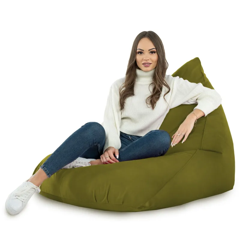 Padló Babzsákfotel Babzsák XL Bermuda - Puha Bársony – nézet 32
