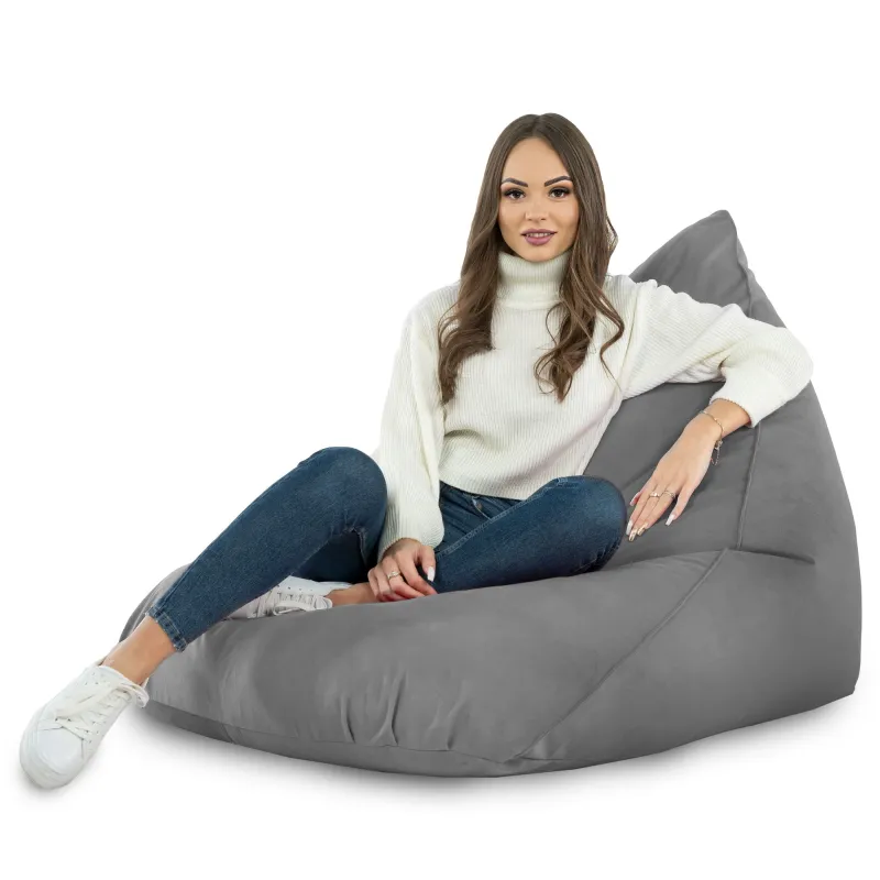 Padló Babzsákfotel Babzsák XL Bermuda - Puha Bársony – nézet 26