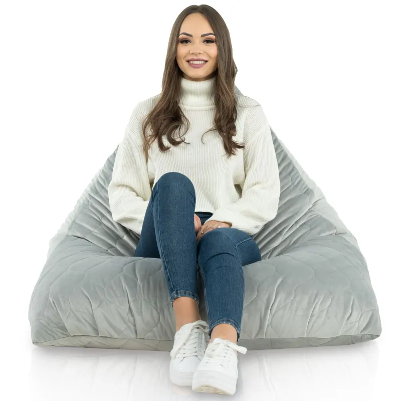 Padló Babzsákfotel Babzsák XL Bermuda - Puha Bársony – nézet 76