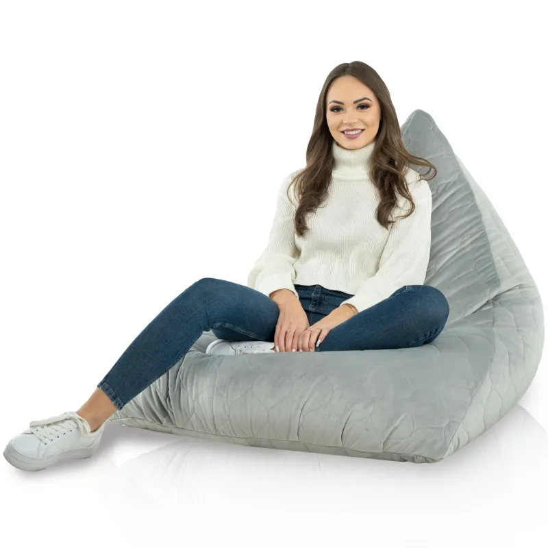 Padló Babzsákfotel Babzsák XL Bermuda - Puha Bársony – nézet 56