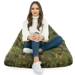 Padló Babzsákfotel Babzsák XL Bermuda - Outdoor Pro Kültéri Vízálló – nézet 90