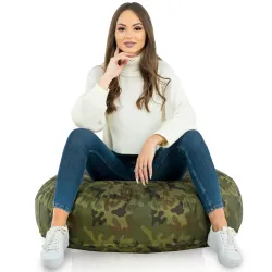 Kerek Babzsák Padlópárna - Outdoor Pro Kültéri Vízálló – nézet 2
