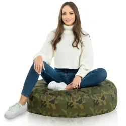 Kerek Babzsák Padlópárna - Outdoor Pro Kültéri Vízálló – nézet 3