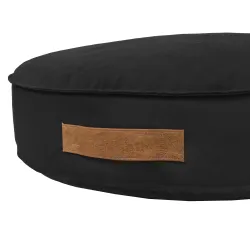 Kerek fekhely kutyáknak és macskáknak 50 cm - Puha Bársony – nézet 12