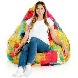 Csepp alakú Babzsákfotel Babzsák XXL Drop - Outdoor Pro Kültéri Vízálló – nézet 63