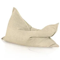 Óriás Babzsák Padlópárna XXL felnőtteknek - Bouclé (Báránybőr hatású) – nézet 3
