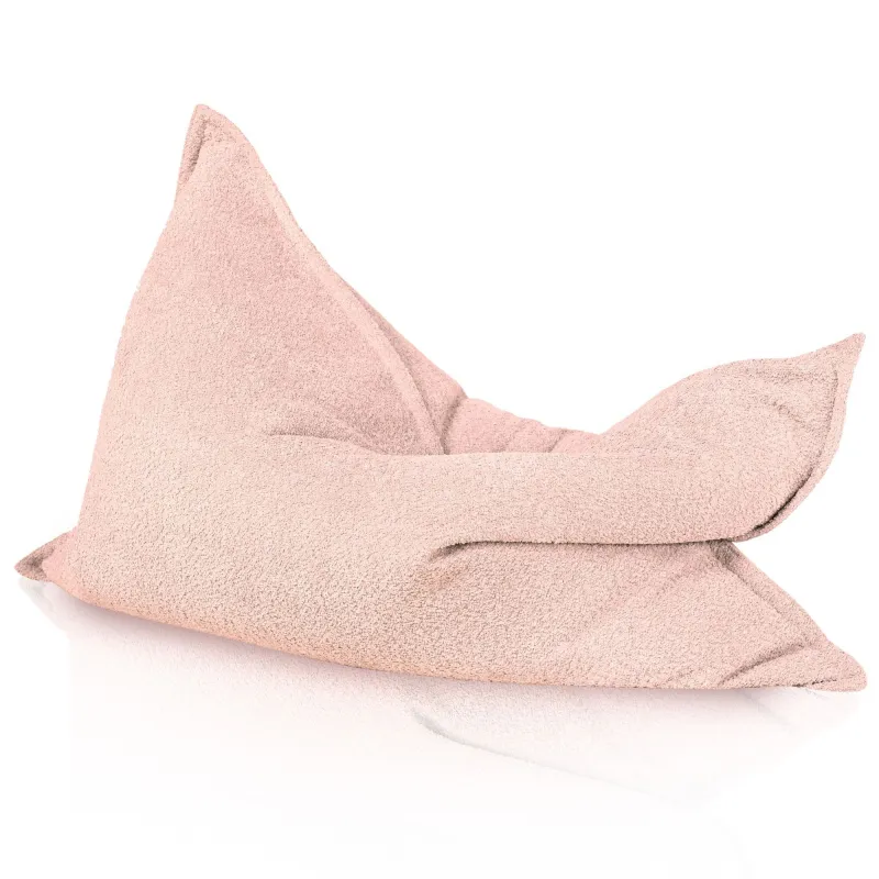 Óriás Babzsák Padlópárna XXL felnőtteknek - Bouclé (Báránybőr hatású) – nézet 3