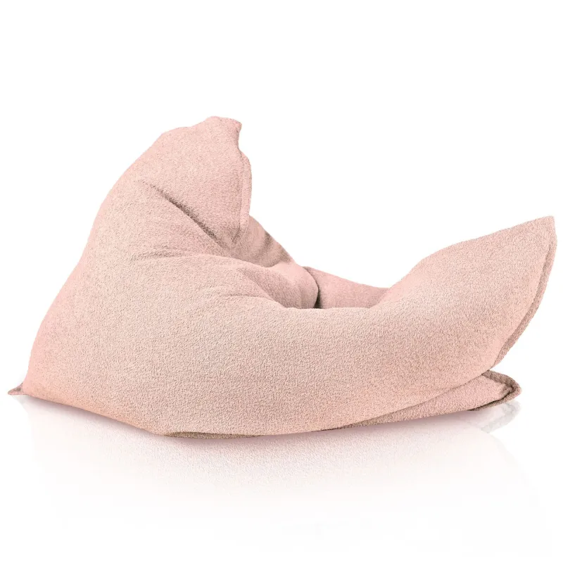 Óriás Babzsák Padlópárna XXL felnőtteknek - Bouclé (Báránybőr hatású) – nézet 4
