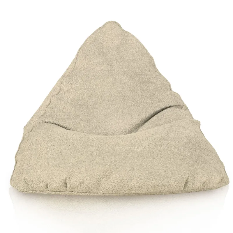 Padló Babzsákfotel Babzsák XL Bermuda - Bouclé (Báránybőr hatású) – nézet 3