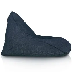 Padló Babzsákfotel Babzsák XL Bermuda - Bouclé (Báránybőr hatású) – nézet 2