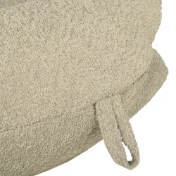 Babzsákfotel Babzsák XXL felnőtteknek Gigant - Bouclé (Báránybőr hatású) – nézet 4