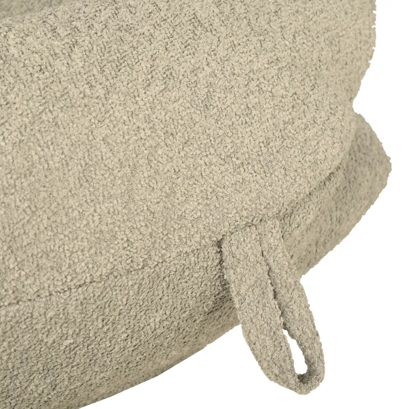 Babzsákfotel Babzsák XXL felnőtteknek Gigant - Bouclé (Báránybőr hatású) – nézet 4