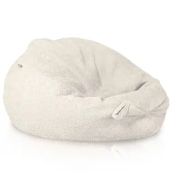 Babzsákfotel Babzsák XXL felnőtteknek Gigant - Bouclé (Báránybőr hatású)