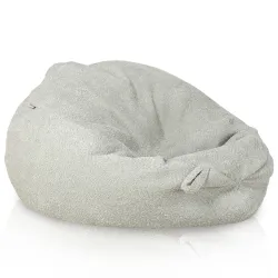 Babzsákfotel Babzsák XXL felnőtteknek Gigant - Bouclé (Báránybőr hatású) – nézet 2