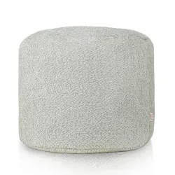 Henger alakú puff - Bouclé (Báránybőr hatású) – nézet 2