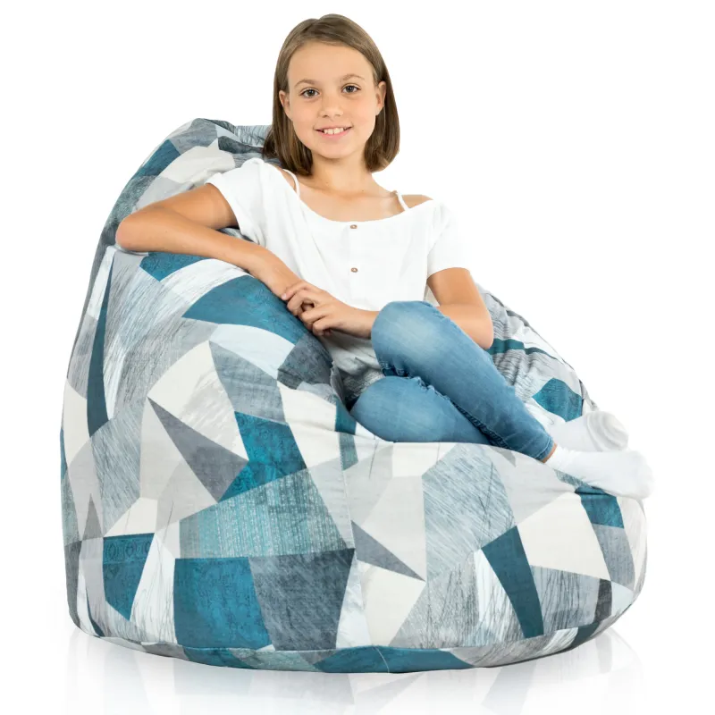 Babzsákfotel Babzsák XL Standard -Prémium Mintás Szövet – nézet 61