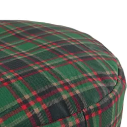 Kerek lábtartó puff - Prémium Mintás Szövet – nézet 70