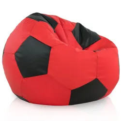 Babzsákfotel Futball-labda gyerekeknek - Műbőr