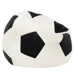 Óriás Futball-labda Babzsákfotel XXL - Puha Bársony