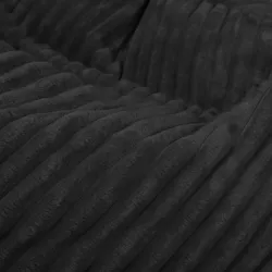 Óriás Babzsák Padlópárna XL gyerekeknek - Csíkos Kordbársony – nézet 19