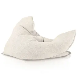 Óriás Babzsák Padlópárna XL gyerekeknek - Bouclé (Báránybőr hatású) – nézet 4
