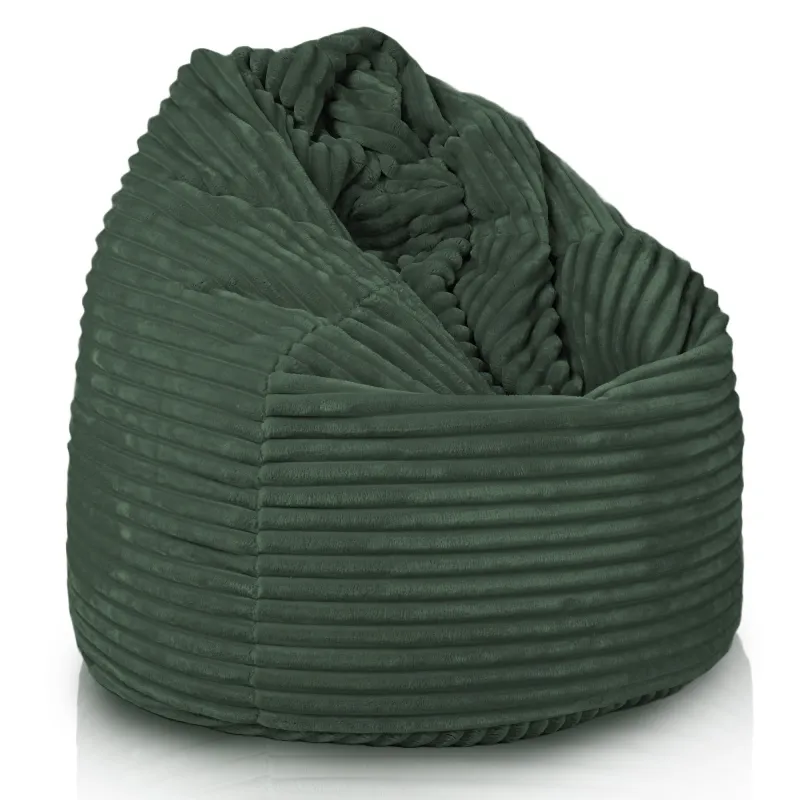 Babzsákfotel Babzsák XL Standard - Csíkos Kordbársony – nézet 11