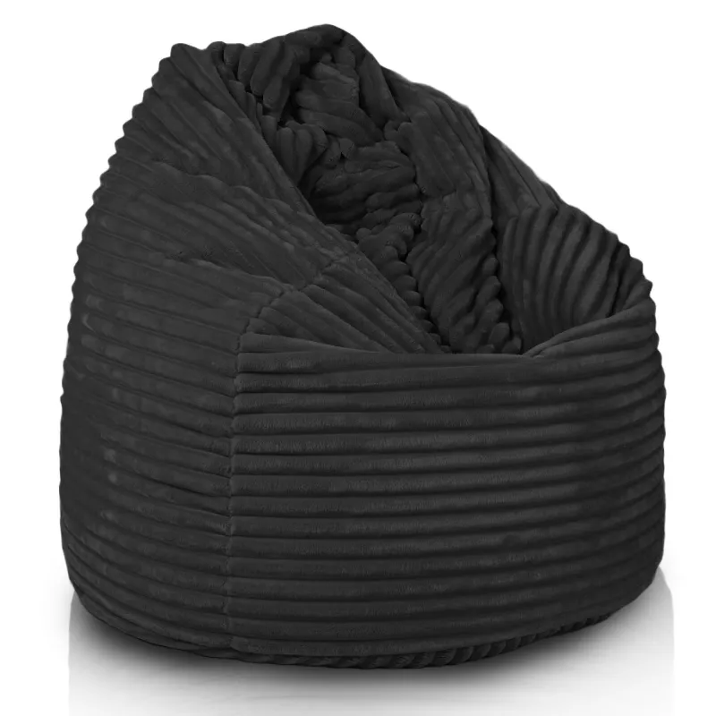 Babzsákfotel Babzsák XL Standard - Csíkos Kordbársony – nézet 16