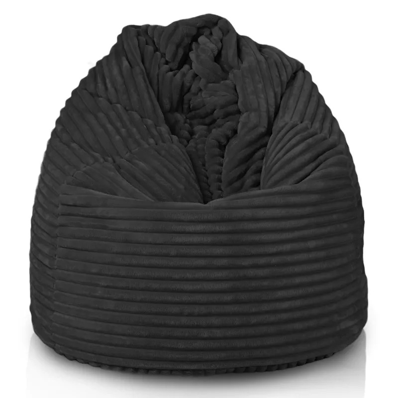 Babzsákfotel Babzsák XL Standard - Csíkos Kordbársony – nézet 17