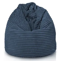 Babzsákfotel Babzsák XL Standard - Csíkos Kordbársony – nézet 22