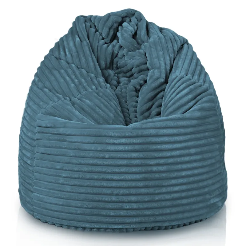 Babzsákfotel Babzsák XL Standard - Csíkos Kordbársony – nézet 32