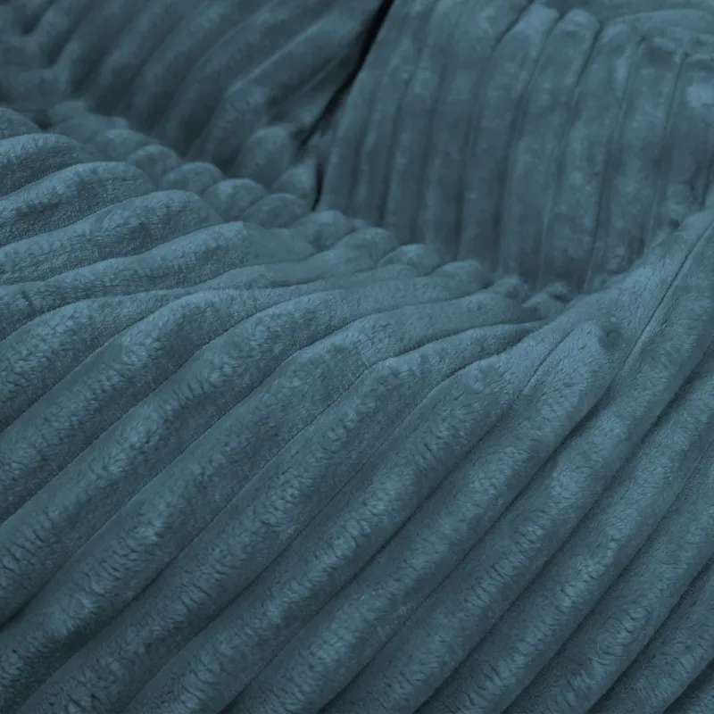 Babzsákfotel Babzsák XL Standard - Csíkos Kordbársony – nézet 34