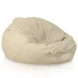 Babzsákfotel Babzsák XL Standard - Bouclé (Báránybőr hatású) – nézet 2
