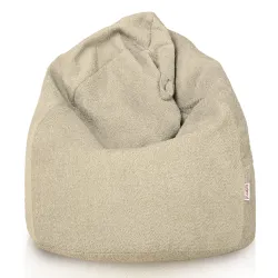 Babzsákfotel Babzsák XL Standard - Bouclé (Báránybőr hatású) – nézet 3
