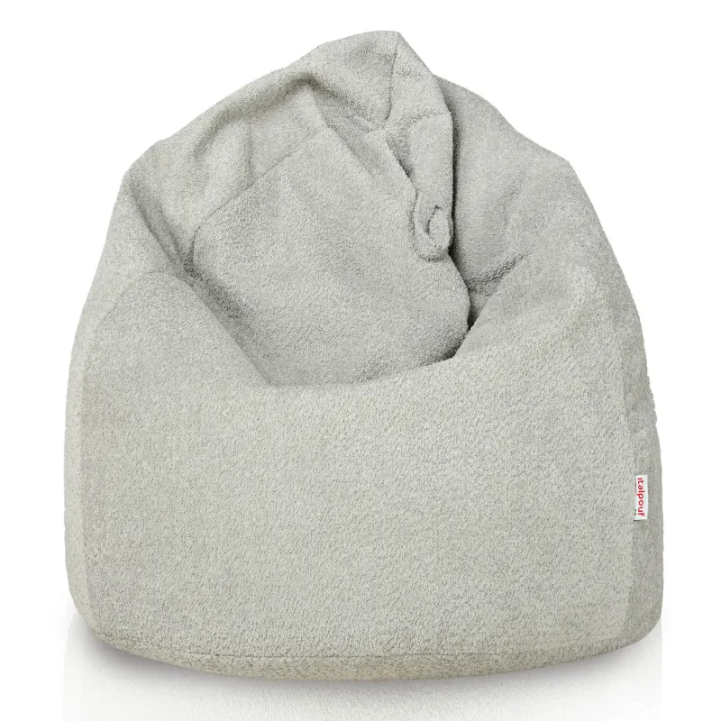 Babzsákfotel Babzsák XL Standard - Bouclé (Báránybőr hatású) – nézet 33