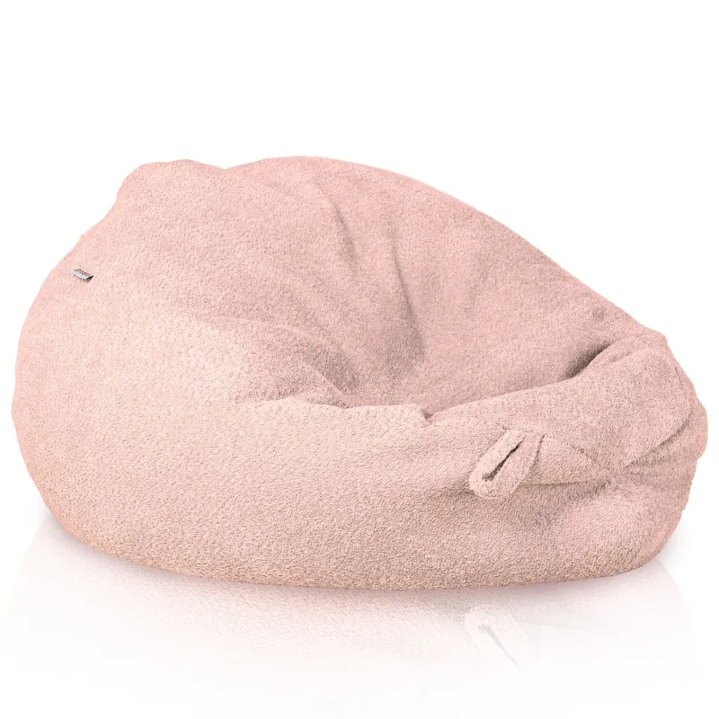 Babzsákfotel Babzsák XL Standard - Bouclé (Báránybőr hatású) – nézet 50