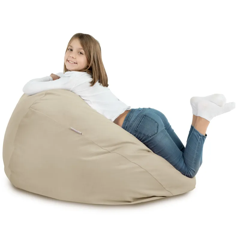 Babzsákfotel Babzsák XL Standard - Puha Bársony – nézet 54