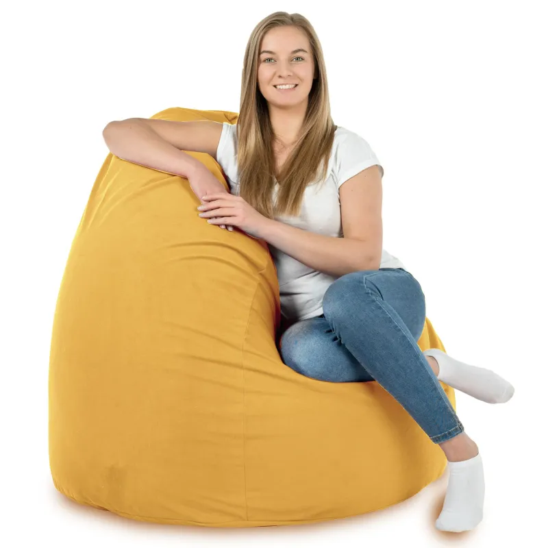 Babzsákfotel Babzsák XXL felnőtteknek Gigant - Puha Bársony – nézet 48