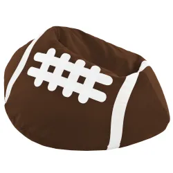 Babzsákfotel Barna Rugby Ülőbútor - Puha Bársony