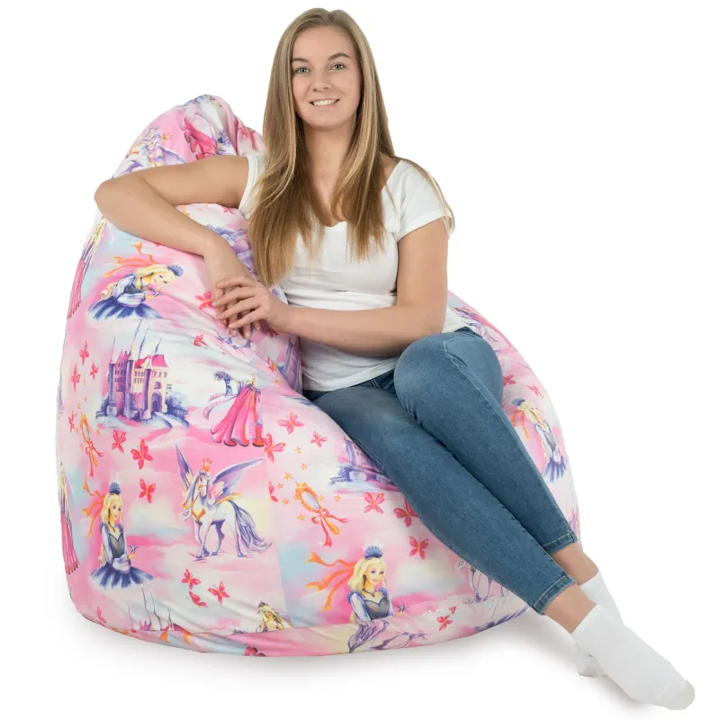 Babzsákfotel Babzsák XXL felnőtteknek Gigant - Prémium Mintás Szövet – nézet 65