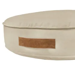 Kerek fekhely kutyáknak és macskáknak 80 cm - Puha Bársony – nézet 2