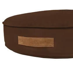 Kerek fekhely kutyáknak és macskáknak 80 cm - Puha Bársony – nézet 6