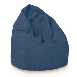 Babzsákfotel Babzsák - Strukturált Bársony Dot